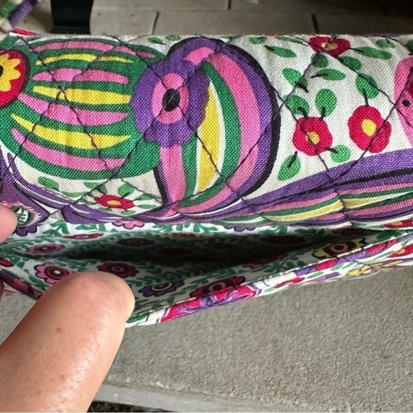 Vera Bradley Julia top handle handbag floral - Picture 7 of 13